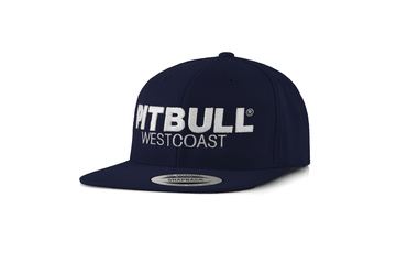 Czapka Pit Bull Snapback Flat TNT - Granatowa