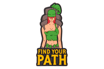 Emblemat Helikon Find Your Path - PVC - Olive Green