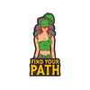 Emblemat Helikon Find Your Path - PVC - Olive Green