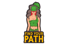 Emblemat Helikon Find Your Path - PVC - Olive Green