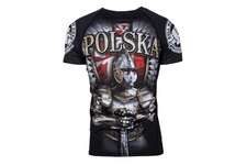 Rashguard termoaktywny Pit Bull T-S Rash Husarz - Czarny