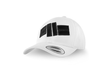 Czapka Pit Bull Snapback Classic Logo Front- Biała