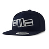 Czapka Pit Bull Snapback Flat Logo Front - Granatowa