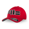 Czapka Pit Bull Full Cap Classic Logo Front - Czerwona