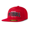 Czapka Pit Bull Full Cap Flat Since 1989 - Czerwona