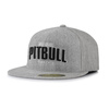 Czapka Pit Bull Full Cap Flat Since 1989 - Szara