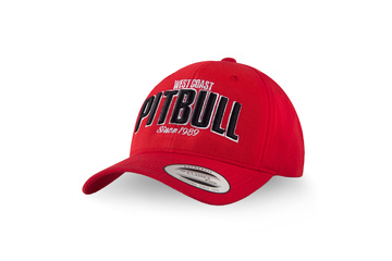 Czapka Pit Bull Snapback Classic Since 1989 - Czerwona