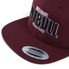 Czapka Pit Bull Snapback Flat Since 1989 - Bordowa