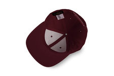 Czapka Pit Bull Snapback Flat Since 1989 - Bordowa