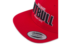 Czapka Pit Bull Snapback Flat Since 1989 - Czerwona