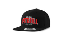 Czapka Pit Bull Snapback Flat Since 1989 - Czarna