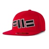 Czapka Pit Bull Snapback Flat Logo Front Czerwona