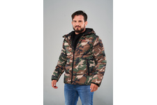 Kurtka z kapturem Pit Bull Walpen II - Woodland Camo