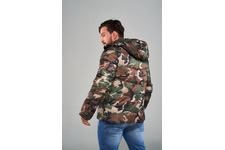 Kurtka z kapturem Pit Bull Walpen II - Woodland Camo