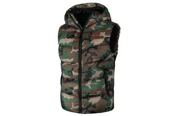 Kamizelka z kapturem Pit Bull Gatlin - Woodland Camo