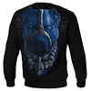 Bluza Pit Bull Skull Dog - Czarna