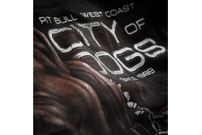 Bluza z kapturem Pit Bull City Of Dogs 18 - Czarna