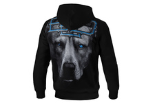 Bluza z kapturem Pit Bull Blue Eyed Devil - Czarna