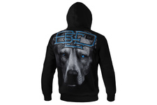 Bluza z kapturem Pit Bull Blue Eyed Devil - Czarna