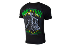 Rashguard termoaktywny Pit Bull T-S BJJ 18 - Czarny