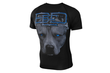 Rashguard termoaktywny Pit Bull T-S Blue Eyed Devil - Czarny