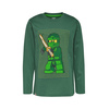 Koszulka dziecięca z długim rękawem Zielony Ninja LEGO WEAR Ninjago