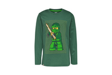 Koszulka dziecięca z długim rękawem Zielony Ninja LEGO WEAR Ninjago