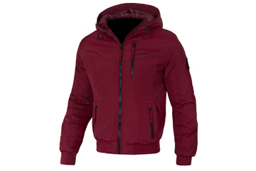 Kurtka z kapturem Pit Bull Spinnaker - Burgundy