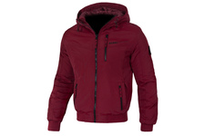 Kurtka z kapturem Pit Bull Spinnaker - Burgundy