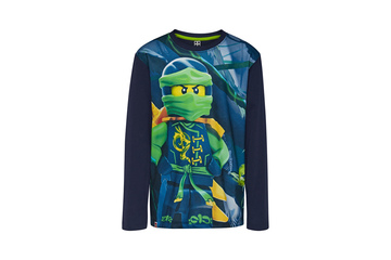 Koszulka dziecięca z długim rękawem Zielony Ninja LEGO WEAR Ninjago