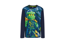 Koszulka dziecięca z długim rękawem Zielony Ninja LEGO WEAR Ninjago
