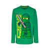 Koszulka dziecięca z długim rękawem Zielony Ninja LEGO WEAR Ninjago