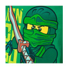 Koszulka dziecięca z długim rękawem Zielony Ninja LEGO WEAR Ninjago