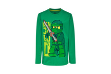 Koszulka dziecięca z długim rękawem Zielony Ninja LEGO WEAR Ninjago