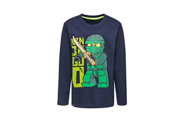 Koszulka dziecięca z długim rękawem Zielony Ninja LEGO WEAR Ninjago