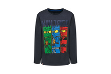 Koszulka dziecięca z długim rękawem Trzej Ninja LEGO WEAR Ninjago