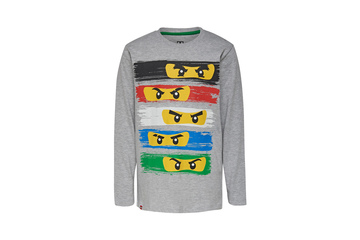 Koszulka dziecięca z długim rękawem Oczy Ninja LEGO WEAR Ninjago