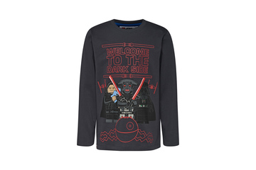 Koszulka dziecięca z długim rękawem Dark Side LEGO WEAR Star Wars