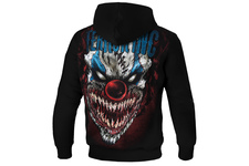 Bluza z kapturem Pit Bull Terror Clown  - Czarna