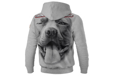 Bluza z kapturem Pit Bull So Cal - Szara