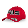 Czapka Pit Bull Snapback Classic Logo Front- Czerwona