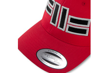 Czapka Pit Bull Snapback Classic Logo Front- Czerwona