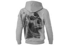 Bluza z kapturem Pit Bull Ace of Spades - Szara