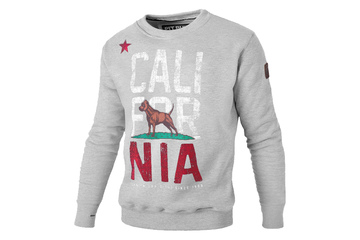 Bluza Pit Bull California Flag - Szara