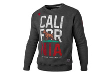 Bluza Pit Bull California Flag - Grafitowa