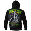 Bluza z kapturem Pit Bull Brazilian Jiu Jitsu - Czarna