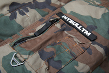 Kurtka z kapturem Pit Bull Hemlock II Woodland Camo