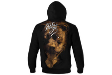 Bluza z kapturem Pit Bull Eyes Of The Dog - Czarna