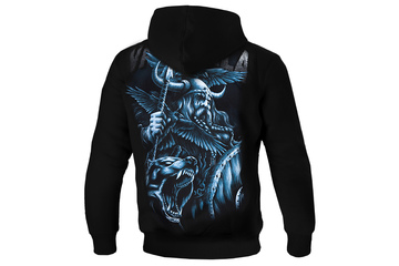 Bluza z kapturem Pit Bull Odin - Czarna