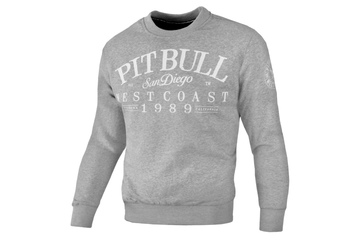 Bluza Pit Bull Oldschool Logo - Szara